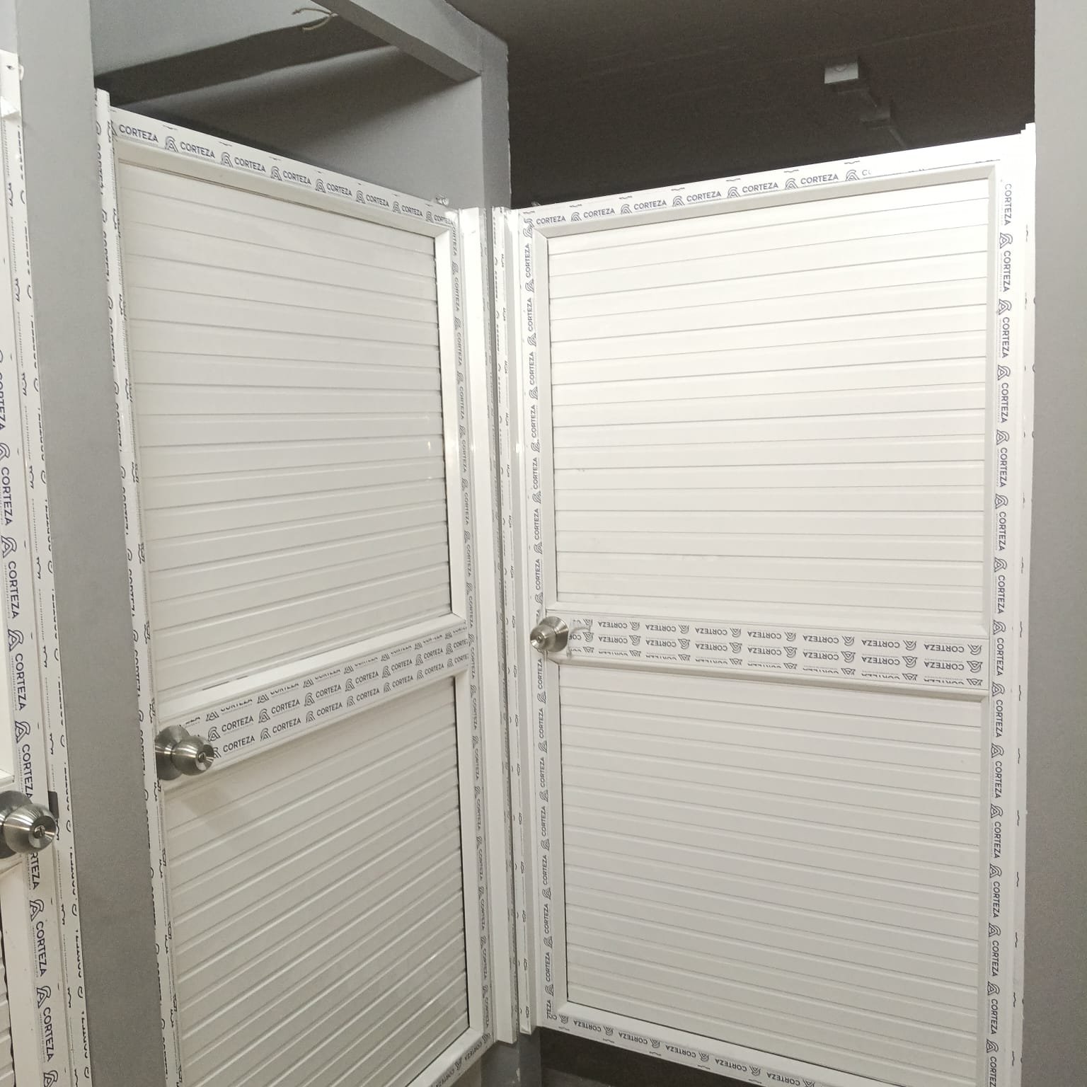 Puerta plegable terraza